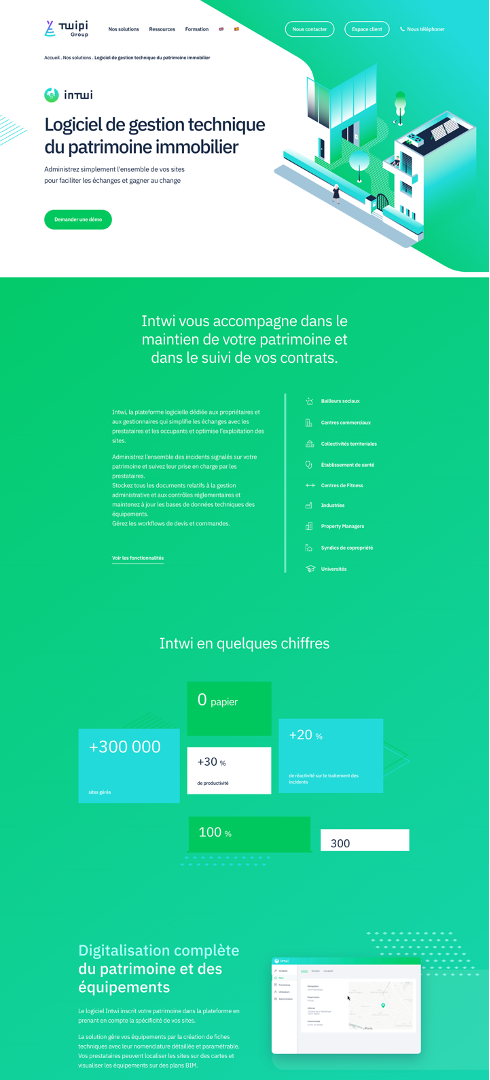 Page solution Intwi